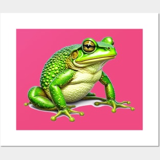 This Grumpy Frog is Giving You the Side-eye Posters and Art